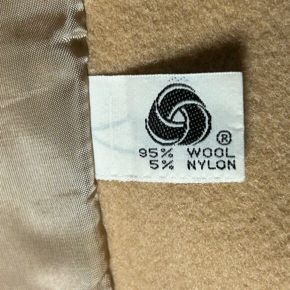 Saks Fifth Avenue Camel Wool Blazer Made in Japan Size 12 - Picture 6 of 7